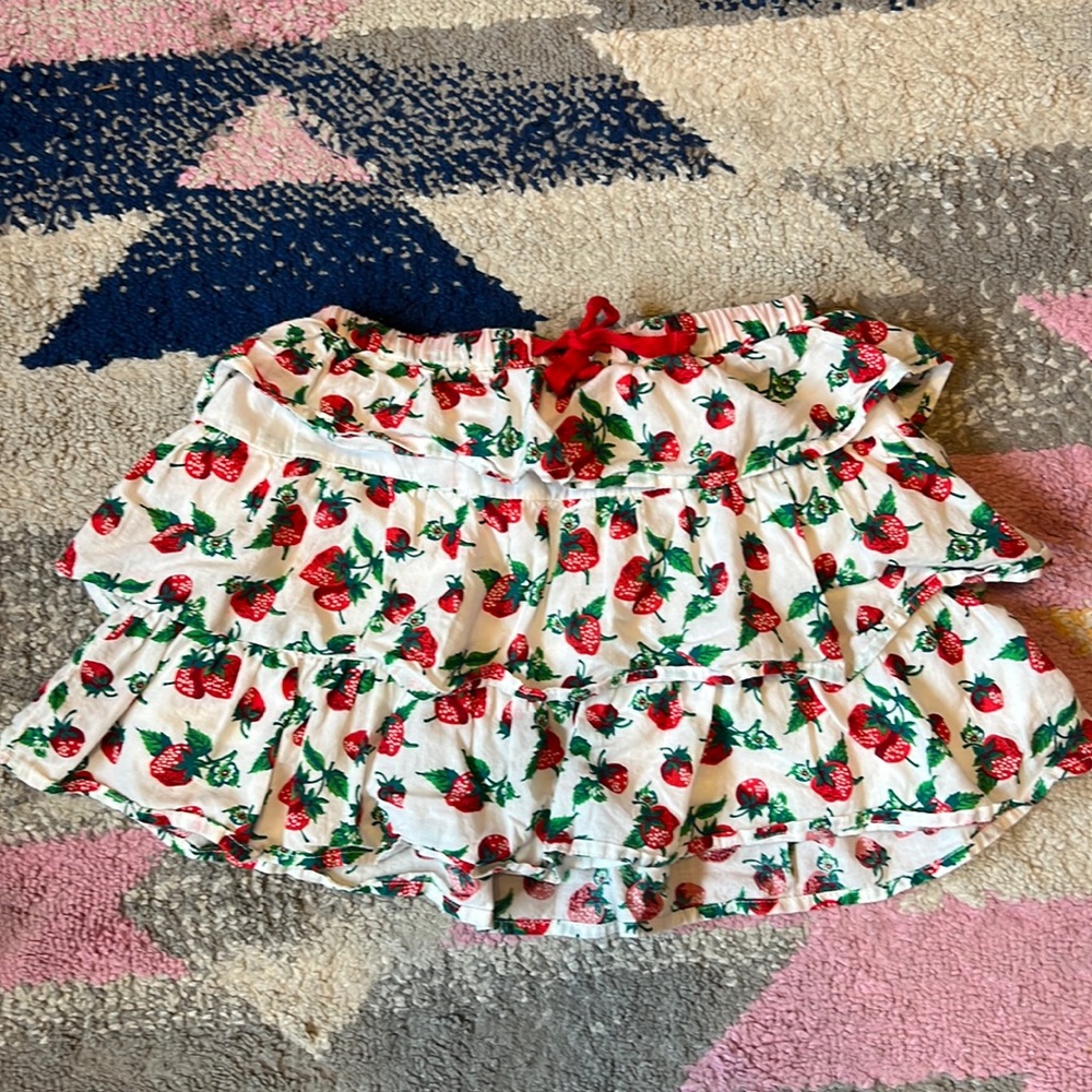 Mini boden ruffle skirt